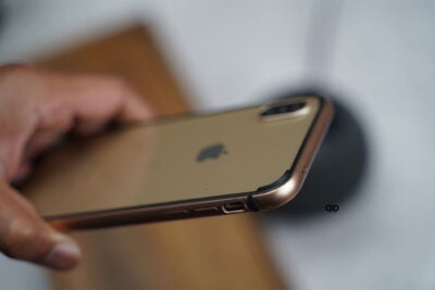 Fiber Bumper for iPhone X /XS ( It is not metal)