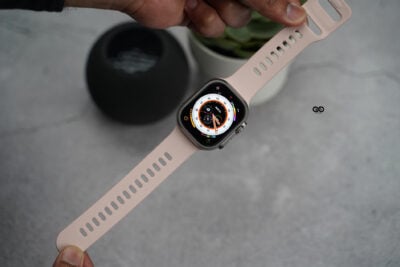 Soft Silicone Strap With Aluminium Closure Pin For Apple Watch 49 MM (Series Ultra/Ultra 2/Ultra 3) 154 Soft Silicone Strap With Aluminium Closure Pin For Apple Watch 49 MM (Series Ultra/Ultra 2/Ultra 3)