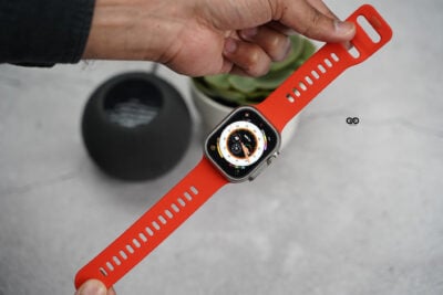 Soft Silicone Strap With Aluminium Closure Pin For Apple Watch 49 MM (Series Ultra/Ultra 2/Ultra 3) 183 Soft Silicone Strap With Aluminium Closure Pin For Apple Watch 49 MM (Series Ultra/Ultra 2/Ultra 3)