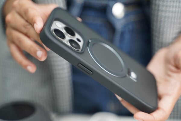 Smoky Black Alpha Magnetic Ring Case For iPhone 15/15Plus/15Pro/15Pro Max - Image 30
