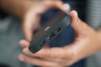 Smoky Black Alpha Magnetic Ring Case For iPhone 15/15Plus/15Pro/15Pro Max