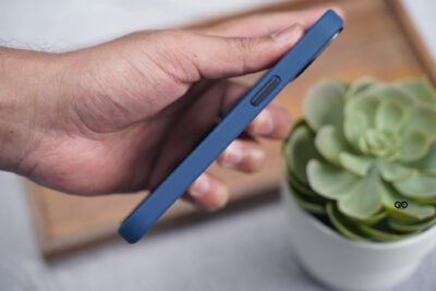 Dark Blue Magsafe Drop Proof Sleek Transparent case For iPhone 13