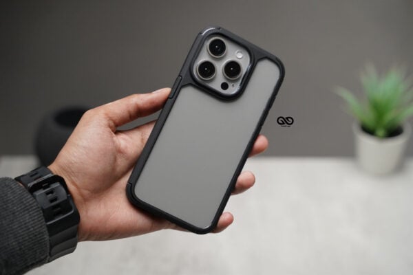 Black Defender Rugged Protective Case for iPhone 15 Pro - Image 16
