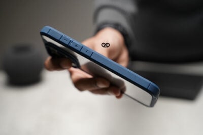 Blue Defender Rugged Protective Case for iPhone 15 Pro