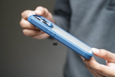 Blue Defender Rugged Protective Case for iPhone 15 Pro