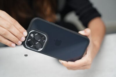 Transparent Guard case with Camera Lens protection