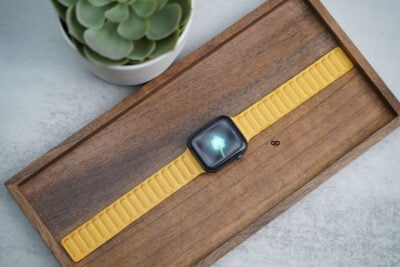 Magnetic link fine woven strap for Apple Watch 44MM 45MM 46MM Series 4 5 6 7 8 9 10 SE SE 2 Gen