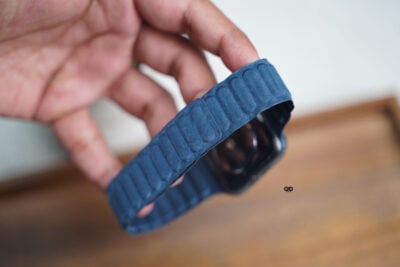 Magnetic link fine woven strap for Apple Watch 44MM 45MM 46MM Series 4 5 6 7 8 9 10 SE SE 2 Gen