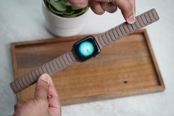 Magnetic link fine woven strap for Apple Watch 44MM 45MM 46MM Series 4 5 6 7 8 9 10 SE SE 2 Gen - Image 35