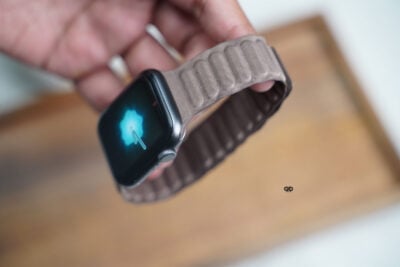Magnetic link fine woven strap for Apple Watch 44MM 45MM 46MM Series 4 5 6 7 8 9 10 SE SE 2 Gen