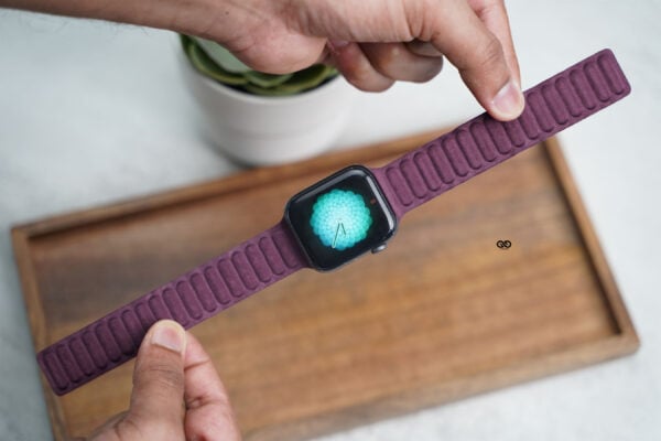 Magnetic link fine woven strap for Apple Watch 44MM 45MM 46MM Series 4 5 6 7 8 9 10 SE SE 2 Gen - Image 58