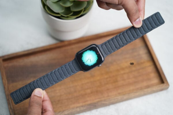 Magnetic link fine woven strap for Apple Watch 44MM 45MM 46MM Series 4 5 6 7 8 9 10 SE SE 2 Gen - Image 57