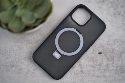 Smoky Black Alpha Magnetic Ring Case For iPhone 15/15Plus/15Pro/15Pro Max