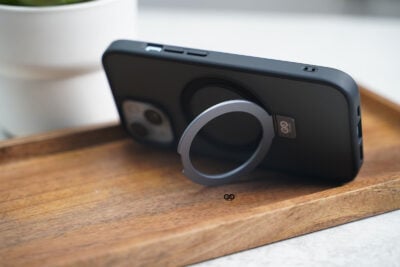 Smoky Black Alpha Magnetic Ring Case For iPhone 15/15Plus/15Pro/15Pro Max
