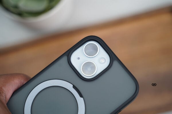 Smoky Black Alpha Magnetic Ring Case For iPhone 15/15Plus/15Pro/15Pro Max - Image 5