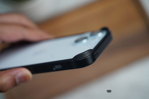 Black Fiber Bumper for iPhone 15 Plus (Bumper, not a Case) - Image 6