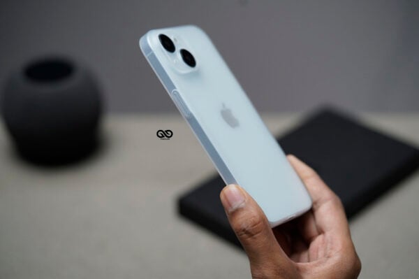 Frosted White Ultra Thin Case for iPhone 15 Plus - Image 5