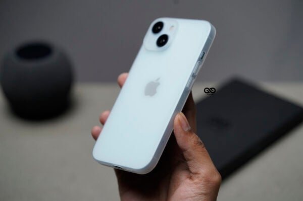 Frosted White Ultra Thin Case for iPhone 15 Plus - Image 9
