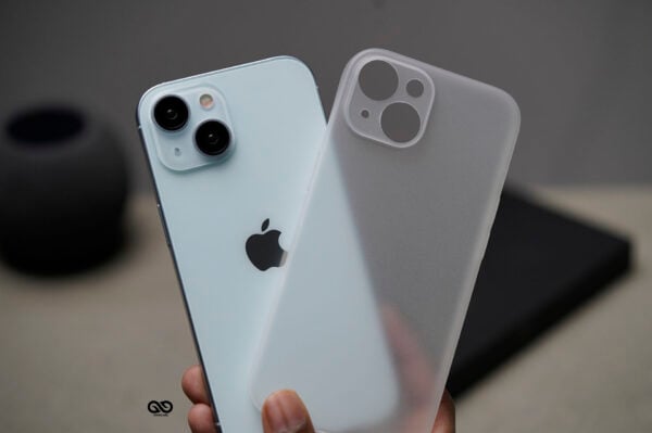 Frosted White Ultra Thin Case for iPhone 15 Plus - Image 11