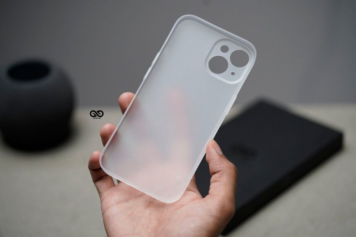 Frosted White Ultra Thin Case for iPhone 15 Plus