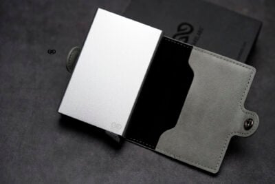 Vegan Leather Card And Cash Holder
