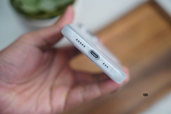 Smoky Black Magsafe Matte Finish Case with Kickstand Ring Feature - Image 46