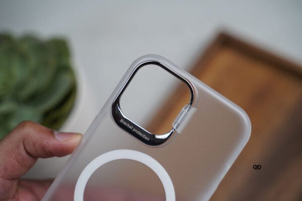 Smoky Black Magsafe Matte Finish Case with Kickstand Ring Feature - Image 42