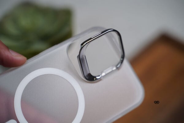 Smoky Black Magsafe Matte Finish Case with Kickstand Ring Feature - Image 38