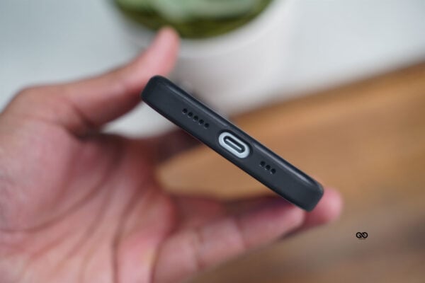 Smoky Black Magsafe Matte Finish Case with Kickstand Ring Feature - Image 36