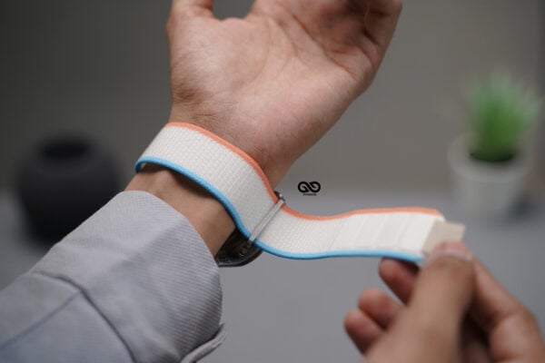 Orange/Beige Trail Loop Band For Apple Watch 49 MM Series Ultra/Ultra 2 - Image 3