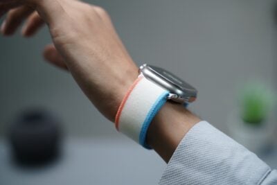Orange/Beige Trail Loop Band For Apple Watch 49 MM Series Ultra/Ultra 2