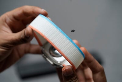 Orange/Beige Trail Loop Band For Apple Watch 49 MM Series Ultra/Ultra 2