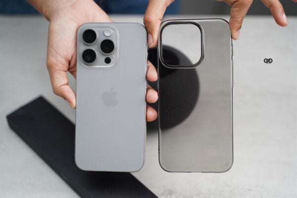 Smoke Black Slim Hard Case For iPhone 15/15Plus/15Pro/15Pro Max - Image 6
