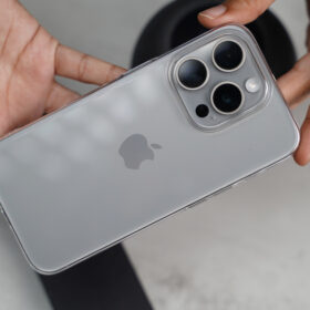 Transparent Slim Hard Case For iPhone 15/15Plus/15Pro/15Pro Max