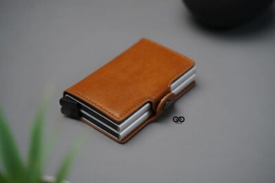 Vegan Leather Card And Cash Holder