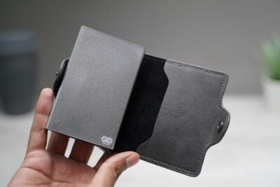 Vegan Leather Card And Cash Holder