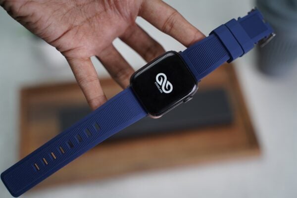 Deep Navy Waterproof Silicone Sports Band with Buckle for Apple Watch 44MM 45MM 46MM Series 4 5 6 7 8 9 10 SE SE 2 Gen - Image 4