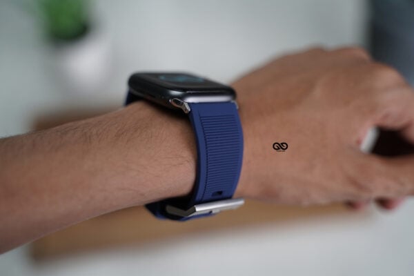 Deep Navy Waterproof Silicone Sports Band with Buckle for Apple Watch 44MM 45MM 46MM Series 4 5 6 7 8 9 10 SE SE 2 Gen - Image 14