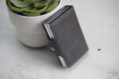 Vegan Leather Card And Cash Holder