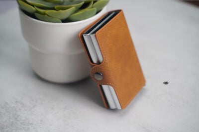 Vegan Leather Card And Cash Holder