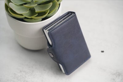 Vegan Leather Card And Cash Holder