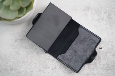 Vegan Leather Card And Cash Holder