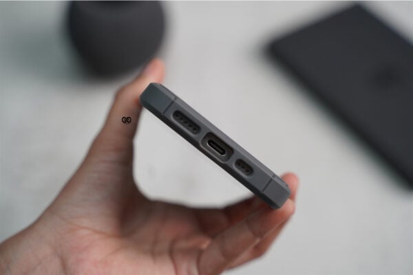 Natural Grey Defender Rugged Protective Case for iPhone 15 Pro Max - Image 8