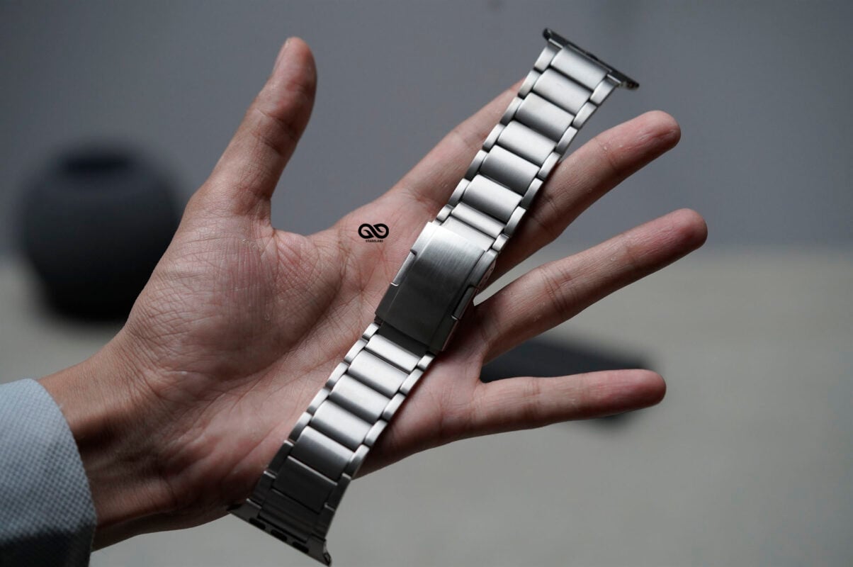 Titanium Link Strap For Apple Watch 44MM 45MM 46MM Series 4 5 6 7 8 9 10 11 (SE 2 3 Gen)