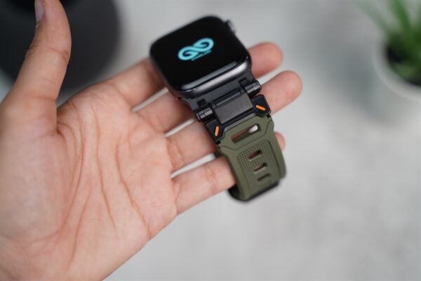 Titanium Buckle Band With Silicone Strap For Apple Watch 44MM 45MM 46MM Series 4 5 6 7 8 9 10 SE SE 2 Gen - Image 21