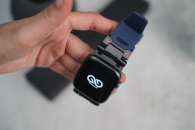 Titanium Buckle Band With Silicone Strap For Apple Watch 44MM 45MM 46MM Series 4 5 6 7 8 9 10 SE SE 2 Gen