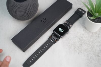 Titanium Buckle Band With Silicone Strap For Apple Watch 44MM 45MM 46MM Series 4 5 6 7 8 9 10 SE SE 2 Gen