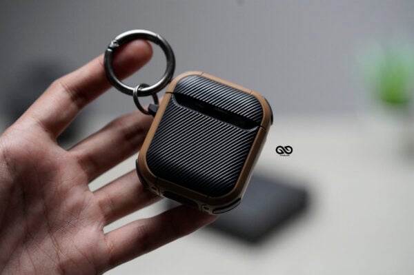 Chocolate Brown Defender Airpods 1/2 Case