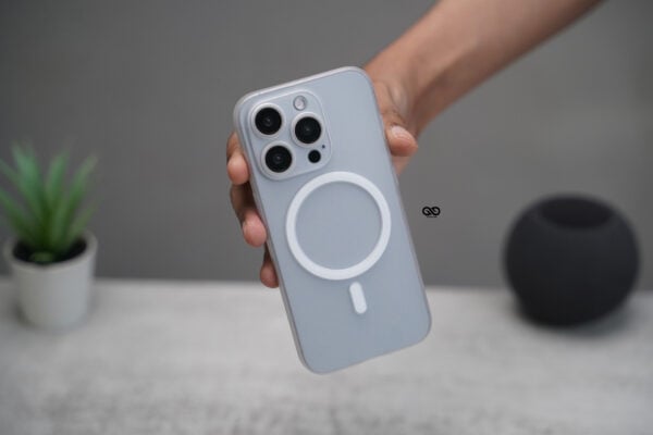 Frosted White Magsafe Ultra Thin Case For iPhone 15 Pro Max/15 Plus - Image 8