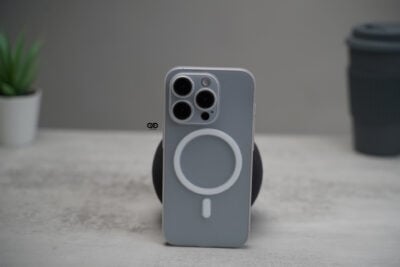 Frosted White Magsafe Ultra Thin Case For iPhone 15 Pro Max/15 Plus